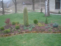 Postupak postavljanja oblica i mulcha